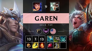 Garen Top vs Riven Legendary  NA Master Patch 1420 [upl. by Enaxor507]