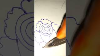 हाउ टू ड्रॉ ब्यूटीफुल पिलो कवर स्मॉल एंड इजी रोज designdrawtutorial [upl. by Day684]