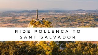 Pollenca cycling to Sant Salvador Mallorca stops In Manacor amp Petra [upl. by Abrams]