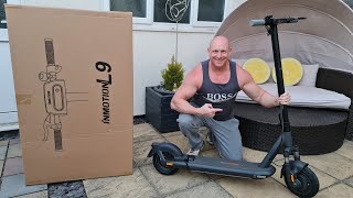 INMOTION L9 ESCOOTERunboxingsetupamp test ride of the BEST scooter Ive ridden [upl. by Ehlke]