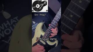 E Phrygian Blues guitar licks 🎸 [upl. by Carrelli356]