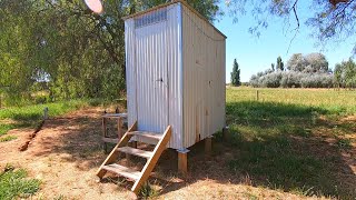 Our First Wheelie Bin Compost Toilet Does it Work [upl. by Ailahs]