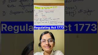 📌Regulating Act of 1773 features study upsc [upl. by Willie]