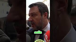 Caos Ferrovie Salvini si difende quotColpa delloperaio che ha piantato il chiodoquot salvini governo [upl. by Besse909]