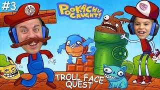 SUPER TROLLIO BROS CATCHING TROLLEMON Troll Face Quest Video Games [upl. by Heim]