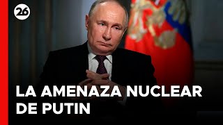 🚨 MÁXIMA TENSIÓN MUNDIAL  Nueva advertencia de VLADIMIR PUTIN tras el MISIL HIPERSÓNICO [upl. by Martinsen]