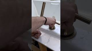 Jacuzzi Tub Faucet Fix shorts plumbing easy diy how howto [upl. by Einnok828]