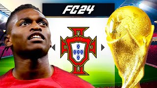 LEAO PEUTIL FAIRE GAGNER LA COUPE DU MONDE 2026 AU PORTUGAL   CARRIÈRE MANAGER  FC 24 [upl. by Ssidnak]