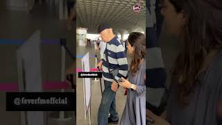 Veteran Actor Prem Chopra spotted at the airport [upl. by Ettevahs]