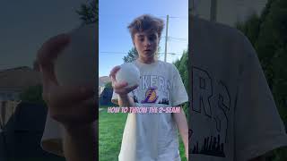 How to throw the UNHITTABLE 2seam sports baseball shorts wiffleball MLB [upl. by Addis]