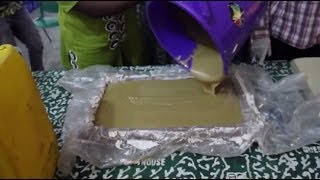 Soap Making Training Video  Peace Corps Ghana [upl. by Adehsor]