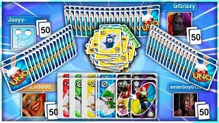 UNO The 50 CARD Challenge [upl. by Mcevoy660]