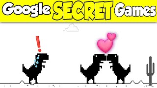 Playing The Google Secrets Games Ever 😂 [upl. by Nnylirej]