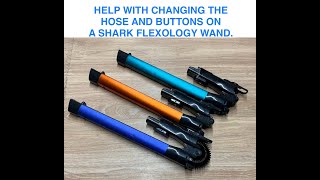 Changing the centre hose and buttons on a SHARK FLEXOLOGY WAND Cordless vacuum cleaner [upl. by Allista]