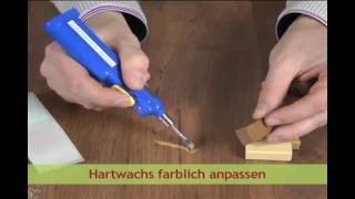 picobello  ReparaturSets für Holzoberflächen  DIY Kratzer im Laminat reparieren [upl. by Suinuj]