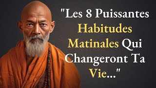 Les 8 incroyables habitudes matinales qui changeront ta vie  Paroles de sages [upl. by Glendon]