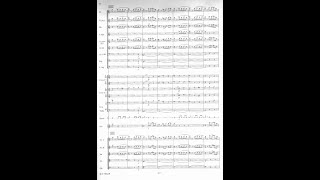 Arvo Pärt  Nekrolog for Orchestra Op 5 1960 ScoreVideo [upl. by Attenauq692]