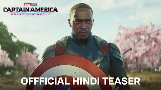 Captain America Brave New World  Official Hindi Teaser  In Cinemas February 14 2025 [upl. by Beekman]