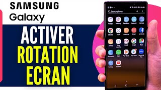 Comment Activer Rotation Ecran Samsung 2024 [upl. by Elaval677]