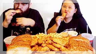 MUKBANG RAISING CANES CHICKEN 먹방 EATING SHOW [upl. by Reichert]