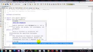 How to Draw ARC from Java Applet Netbeans [upl. by Tamqrah948]