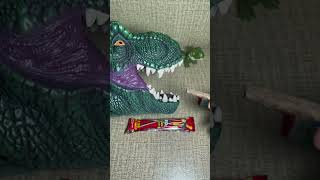 Snack lolipop tirex snacks food funny shorts [upl. by Roarke]