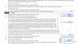 Learn How to Fill the Form 5405 FirstTime Homebuyer Credit and Repayment of The Credit [upl. by Eneli]