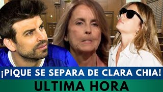 RELACIÓN ROTA Gerard Piqué ABANDONA a Clara Chía por Insultar a su MADRE [upl. by Magdalene62]