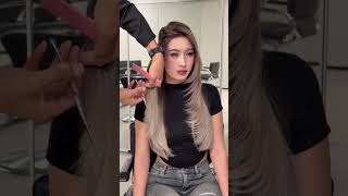 Hair haircutting youtube Videohair style youtube Videohircuthair hairsalon hairvideo hairc [upl. by Noirred]