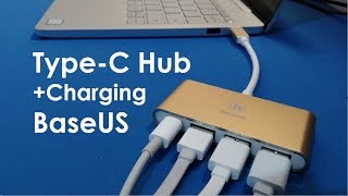 TypeC HUB  Charging  Gearbest  BaseUS TypeC USB Çoklayıcı  Şarj [upl. by Nuahsyd498]