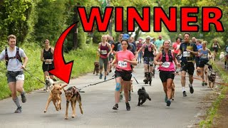 WINNING a 10km CANICROSS race [upl. by Hammond]