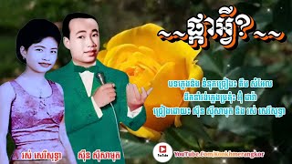 ផ្កា​អ្វី ​ស៊ីន​ ស៊ីសាមុត​ និង​ រស់ សេរីសុទ្ធាWhats​flowers​  Sin Sisamuth amp Ros Serysothea [upl. by Aigil]