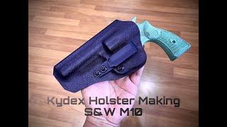 Making Kydex Holster Revolver IWB [upl. by Ihcekn]