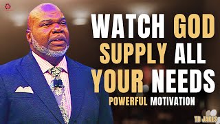 Motivation to Bring Your Needs to God  TD Jakes  Powerful Motivation 2024 [upl. by Grishilde17]