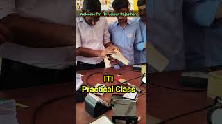 ITI Practical Class  Welcome Pvt ITI College Jaipur Rajasthan  Trade  Electrician [upl. by Shaun]