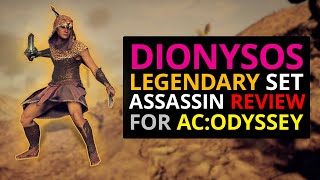 Best Assassin CRITS Dionysos Legendary Set Review [upl. by Annawd]