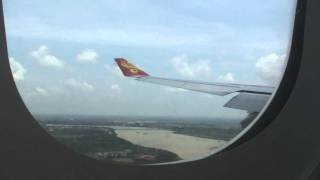 Hainan Airlines Airbus A330300 Landing Haikou Meilan International Airport [upl. by Chevalier335]