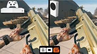 XBOX SERIES S VS XBOX ONE S  BLACK OPS 6 COMPARACIÓN  GAMEPLAY 1080P 120 FPS 60 FPS [upl. by Notak]