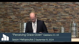 Jason Helopoulos  Perceiving Grace Given [upl. by Verity]