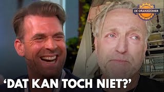 De Oranjezomertafel lacht om filmpje van Gordon ‘Dat kan toch niet’  DE ORANJEZOMER [upl. by Alrac]