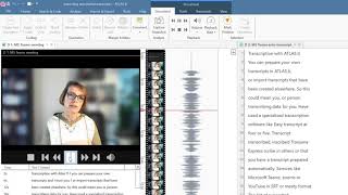 Import automated transcripts into ATLASti 9 Windows [upl. by Narot3]