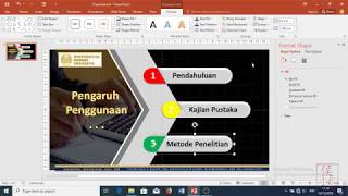 Tutorial Membuat PPT Sempro yang bagus dan menarik [upl. by Tav]