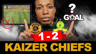 KAIZER CHIEFS WERE ROBBED BY SUNDOWNS WHY REFEREE SENDS THE IPAD OFF BETWAYS PREMIERSHIP [upl. by Airtina]