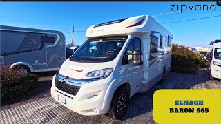 Elnagh Baron 565  Videorecensione Camper Semintegrale [upl. by Derick]