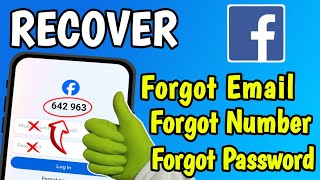 How To Recover Facebook Password Without Email and Phone Number  2024 [upl. by Jeremias]