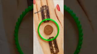 Easy mehndi design using blade mehndi shortvideo trinding mehndidesign viralvideo art [upl. by Annehs836]