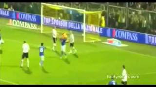 ItaliaEstonia 30 Ampia Sintesi Goal Rossi Cassano Pazzini 03062011 Highlights [upl. by Nyrehtak]