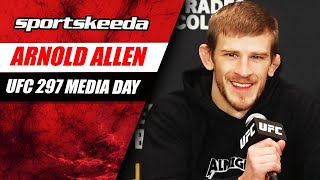 Arnold Allen on Movsar Evloev fight training at Tristar Gym amp GSPs influence [upl. by Noimad]