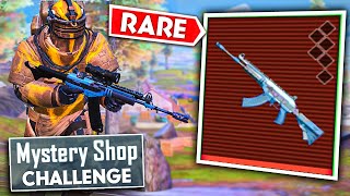 Metro Royales RAREST Mystery Shop Challenge EVER 😮 PUBG MOBILE [upl. by Sculley]