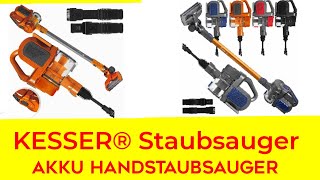 KESSER Staubsauger Akku Handstaubsauger [upl. by Iggep410]